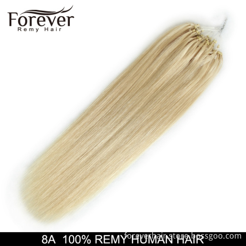 high quality factory prices indian human micro ring hair extensions